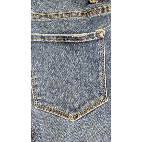 Lovervet by Vervet Women’s Size 31 Straight Leg Mid Rise Jean Blue Denim Stretch - Picture 5 of 9